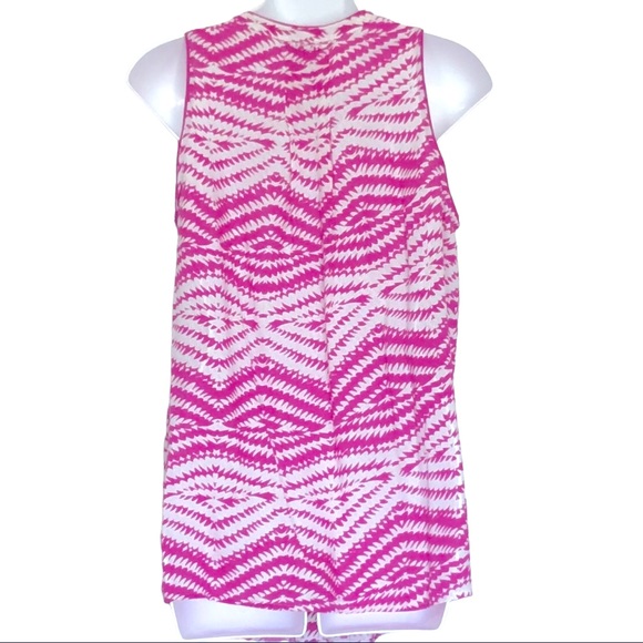 Anthropologie Maeve Sleeveless Printed Top Sz 10 - Picture 4 of 8